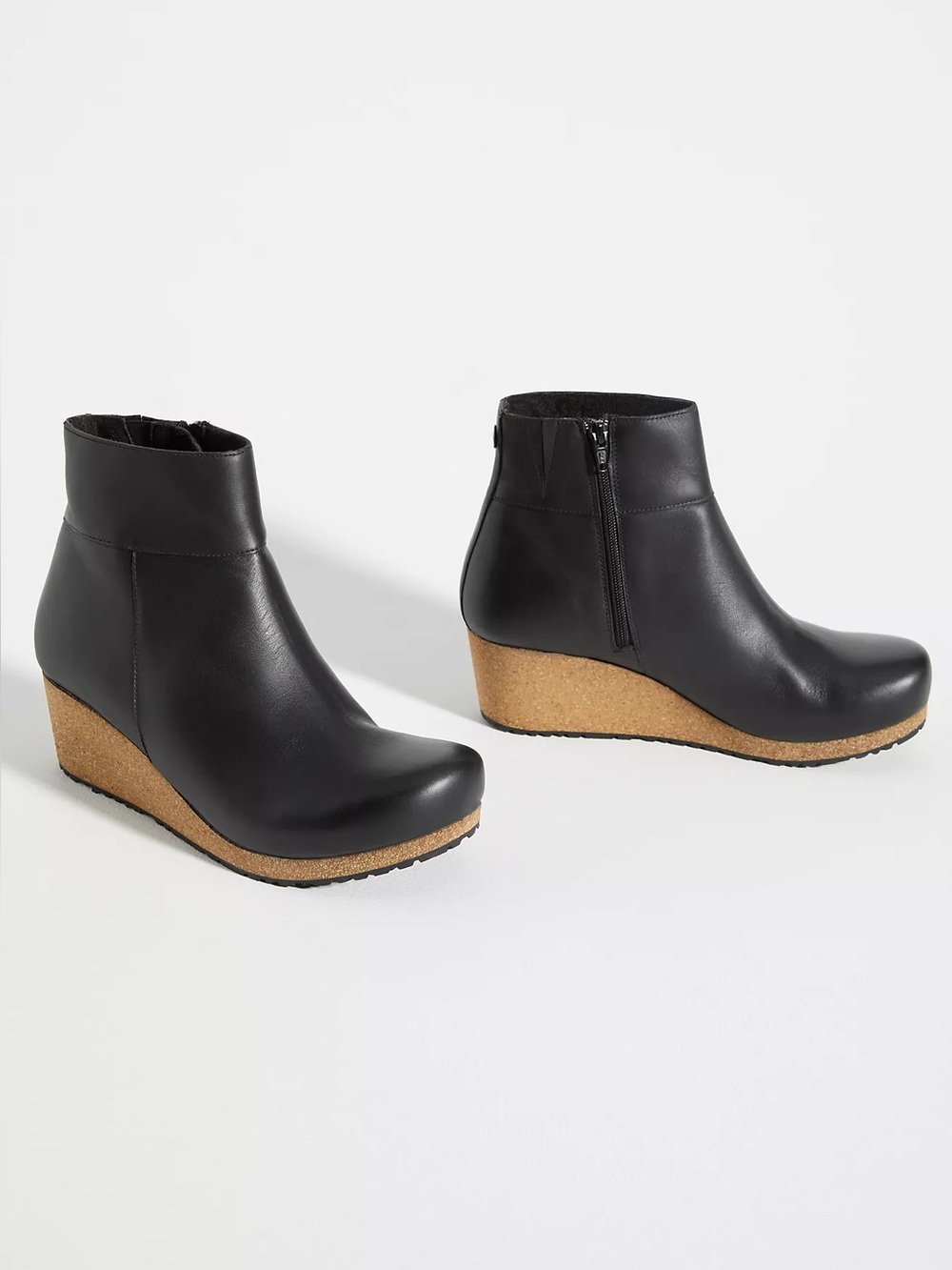 Birkenstock Papillio Ebba Wedge Leather Boots
Black 41